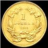 Image 2 : 1862 Rare Gold Dollar UNCIRCULATED