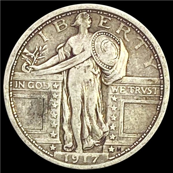 1917 Standing Liberty Quarter LIGHTLY CIRCULATED
