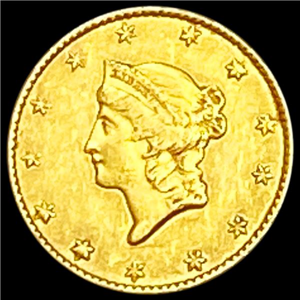 1849 Rare Gold Dollar CLOSELY UNCIRCULATED