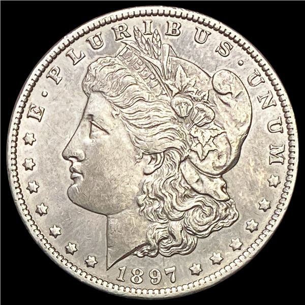 1897-O Morgan Silver Dollar CHOICE AU