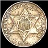 Image 1 : 1862 Silver Three Cent CLOSELY UNCIRCULATED