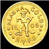 Image 2 : 1909 1/2 ALASKA GOLD UNCIRCULATED