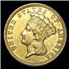 Image 1 : 1854 $3 Gold Piece HIGH GRADE