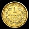 Image 2 : 1852 Rare Gold Dollar CHOICE AU