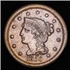 Image 1 : 1856 Braided Hair Large Cent CLOSELY UNCIRCULATED