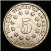 Image 2 : 1870 Shield Nickel CLOSELY UNCIRCULATED