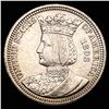 Image 1 : 1893 Isabella 25C UNCIRCULATED