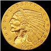 Image 1 : 1912 $2.50 Gold Quarter Eagle CHOICE AU