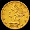 Image 1 : 1901-S $5 Gold Half Eagle UNCIRCULATED