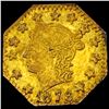 Image 1 : 1878 Octagonal California Gold Quarter CLOSELY UNCIRCULATED