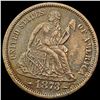 Image 1 : 1873-S Arrows Seated Liberty Dime NEARLY UNCIRCULATE