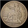 Image 1 : 1877 Silver Trade Dollar NICELY CIRCULATED