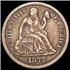Image 1 : 1877-CC Seated Liberty Dime LIGHTLY CIRCULATED