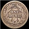 Image 2 : 1877-CC Seated Liberty Dime LIGHTLY CIRCULATED