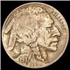 Image 1 : 1937-D 3 Leg Buffalo Nickel NICELY CIRCULATED