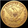 Image 2 : 1881 $5 Gold Half Eagle NEARLY UNCIRCULATED