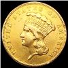 Image 1 : 1855 $3 Gold Piece LIGHTLY CIRCULATED