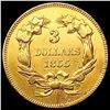 Image 2 : 1855 $3 Gold Piece LIGHTLY CIRCULATED