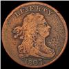 Image 1 : 1807 Draped Bust Half Cent NICELY CIRCULATED