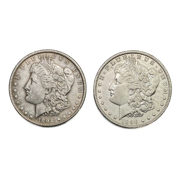 1894-1896 [2] Morgan Silver Dollar
