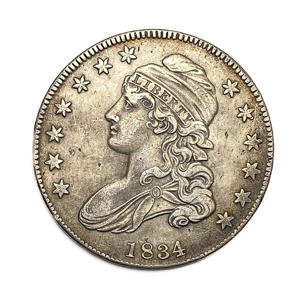 1834 Capped Bust Half Dollar
