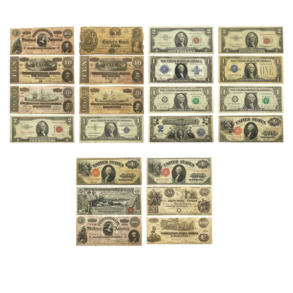 [22] Varried U.S Paper Curency Lot $1-$100