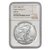 Image 10 : [5] 2021 T2 Silver Eagle NGC MS70