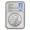 Image 2 : [5] 2021 T2 Silver Eagle NGC MS70