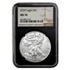 Image 10 : 2009-2020 US Silver Eagle Lot [5 Coins] NGC MS69/70