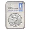 Image 2 : [5] 2021 T2 Silver Eagle NGC MS70