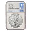 Image 4 : [5] 2021 T2 Silver Eagle NGC MS70