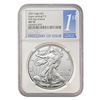 Image 8 : [5] 2021 T2 Silver Eagle NGC MS70