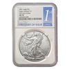 Image 2 : [5] 2021 T2 Silver Eagle NGC MS70