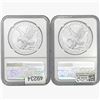 Image 2 : 2022 [2] Silver Eagle NGC MS70