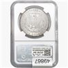 Image 2 : 1878 REV78 Morgan Silver Dollar NGC MS63