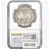 Image 2 : 1891-CC Morgan Silver Dollar NGC MS60