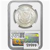 Image 2 : 1884-CC Morgan Silver Dollar NGC MS64