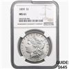 Image 1 : 1899 Morgan Silver Dollar NGC MS61