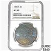 Image 1 : 1881-S Morgan Silver Dollar NGC MS63