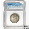 Image 1 : 1825/4/2 Capped Bust Quarter ICG VF30