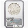 Image 2 : 1881 Morgan Silver Dollar NGC MS64