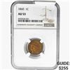 Image 1 : 1860 Indian Head Cent NGC AU53