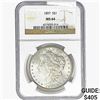 Image 1 : 1897 Morgan Silver Dollar NGC MS64