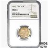 Image 1 : 1913 Buffalo Nickel NGC MS64 TY1