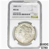 Image 1 : 1880-S Morgan Silver Dollar NGC MS66