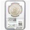Image 2 : 1879-S Morgan Silver Dollar NGC MS66