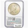 Image 2 : 1934-D Silver Peace Dollar NGC MS63 Great Falls Coll.