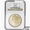 Image 1 : 1900-S Morgan Silver Dollar NGC AU58
