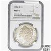 Image 1 : 1880-S Morgan Silver Dollar NGC MS64