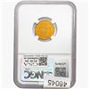 Image 2 : 1972 DD Lincoln Memorial Cent NGC MS64 RB, OBV